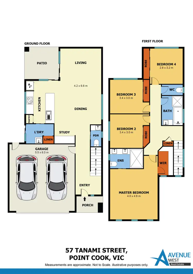 Floorplan of Homely house listing, 57 Tanami Street, Point Cook VIC 3030