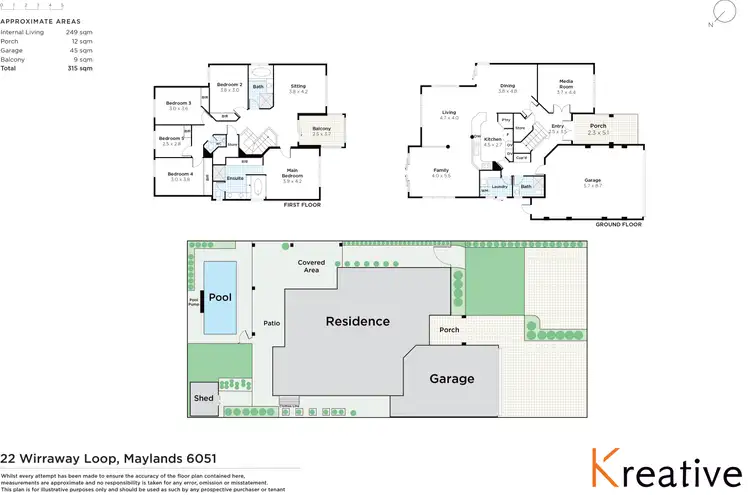 Floorplan of Homely house listing, 22 Wirraway Loop, Maylands WA 6051