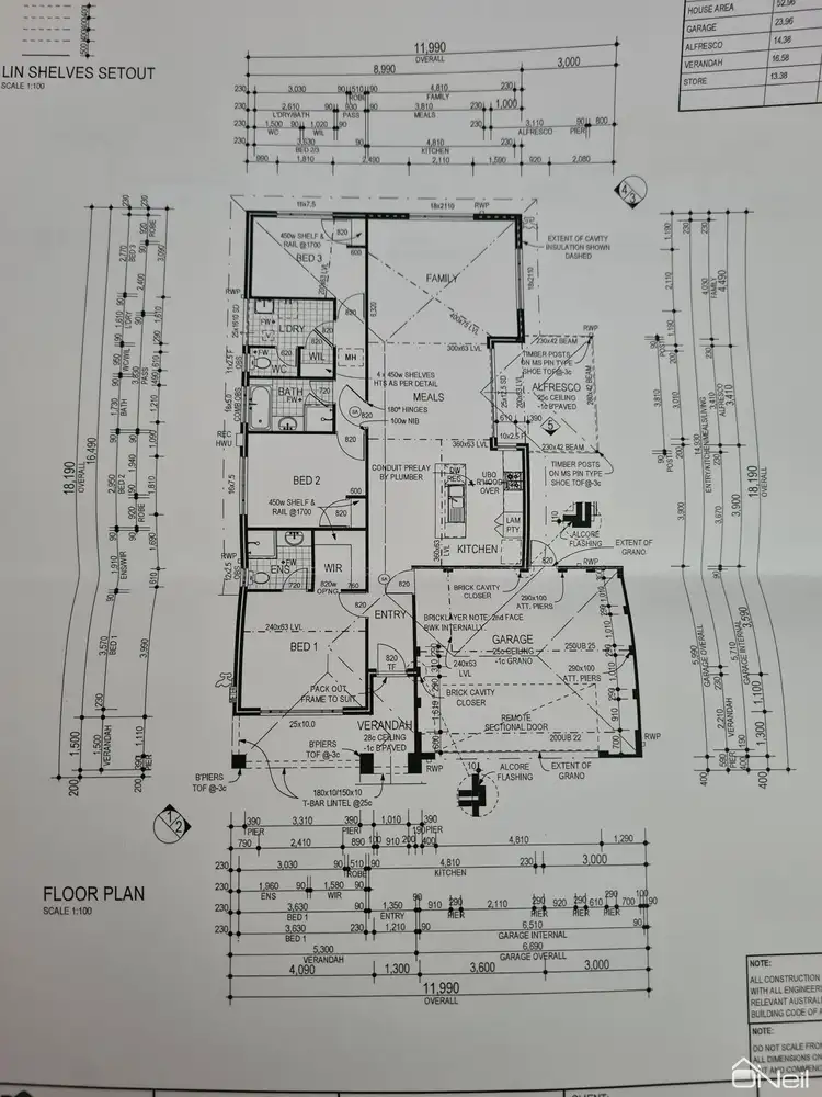 Floorplan of Homely house listing, 8 Sheehan Way, Byford WA 6122