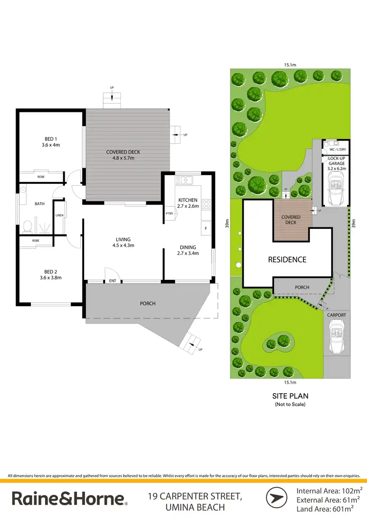 Floorplan of Homely house listing, 19 Carpenter Street, Umina Beach NSW 2257