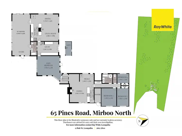 Floorplan of Homely rural property listing, 65 Pines Road, Mirboo North VIC 3871