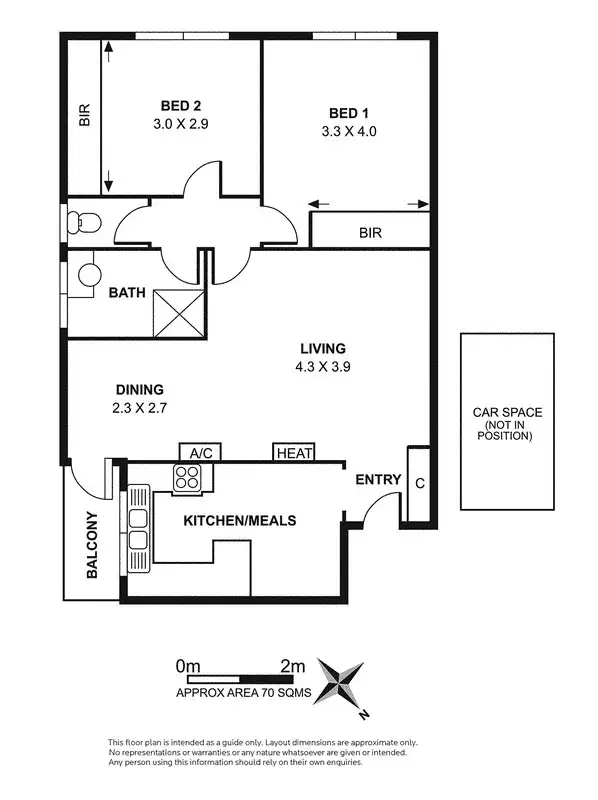 Floorplan of Homely apartment listing, 4/247 Riversdale Road, Hawthorn East VIC 3123