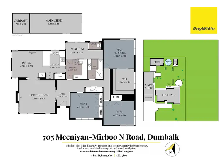 Floorplan of Homely house listing, 705 Meeniyan Mirboo North Road, Dumbalk VIC 3956
