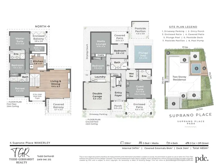 Floorplan of Homely house listing, 4 Suprano Place, Wakerley QLD 4154