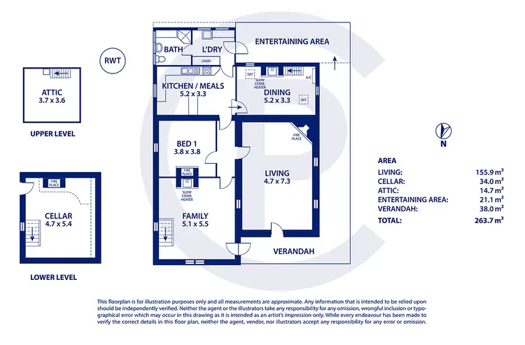 Floorplan of Homely house listing, 34 Old Princes Highway, Littlehampton SA 5250