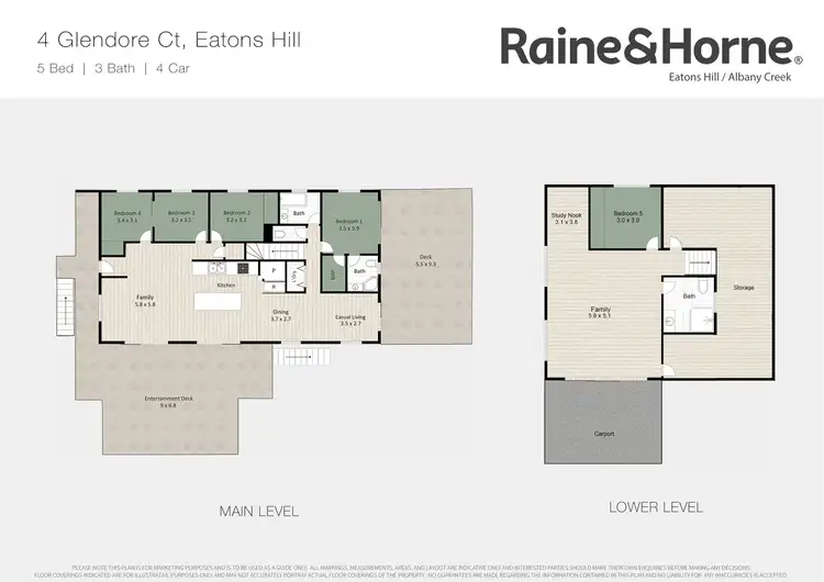 Floorplan of Homely house listing, 4 Glendore Court, Eatons Hill QLD 4037