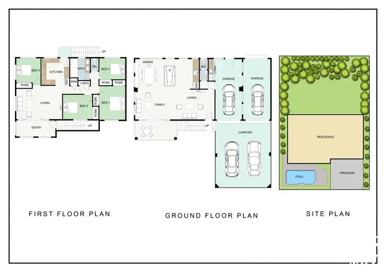 Floorplan of Homely house listing, 10 Alpha Street, Kirwan QLD 4817