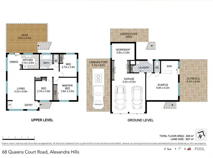 Floorplan of Homely house listing, 68 Queens Court Road, Alexandra Hills QLD 4161