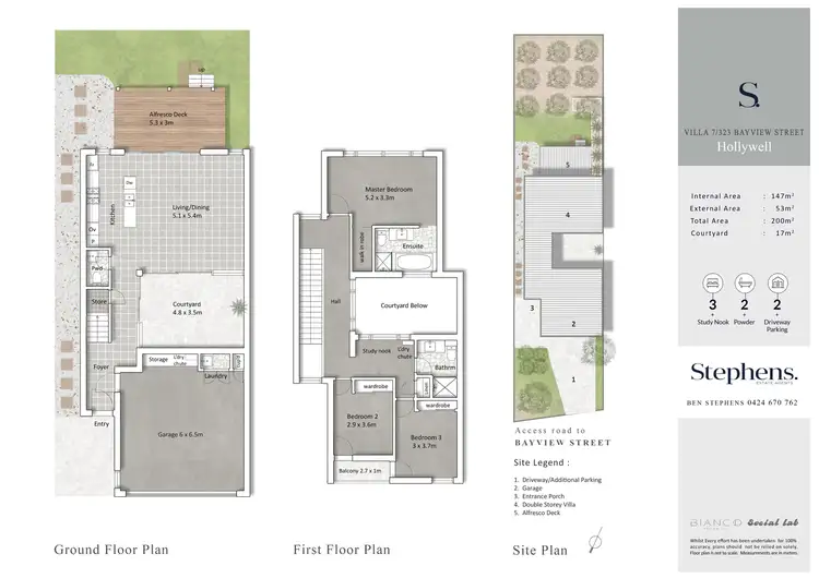 Floorplan of Homely townhouse listing, 7/323 Bayview Street, Hollywell QLD 4216