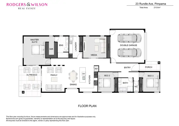 Floorplan of Homely house listing, 23 Rundle Avenue, Pimpama QLD 4209