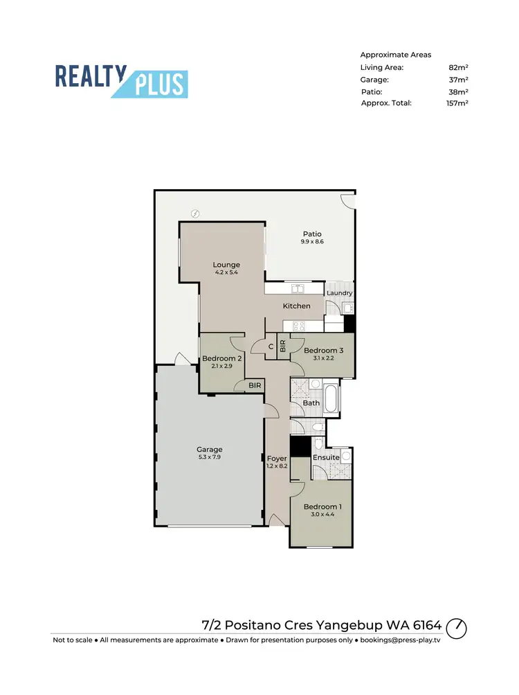 Floorplan of Homely house listing, 7/2 Positano Crescent, Yangebup WA 6164