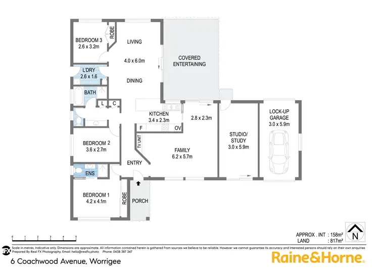 Floorplan of Homely house listing, 6 Coachwood Avenue, Worrigee NSW 2540