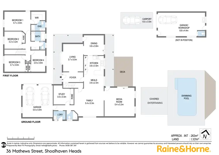 Floorplan of Homely house listing, 36 Mathews Street, Shoalhaven Heads NSW 2535