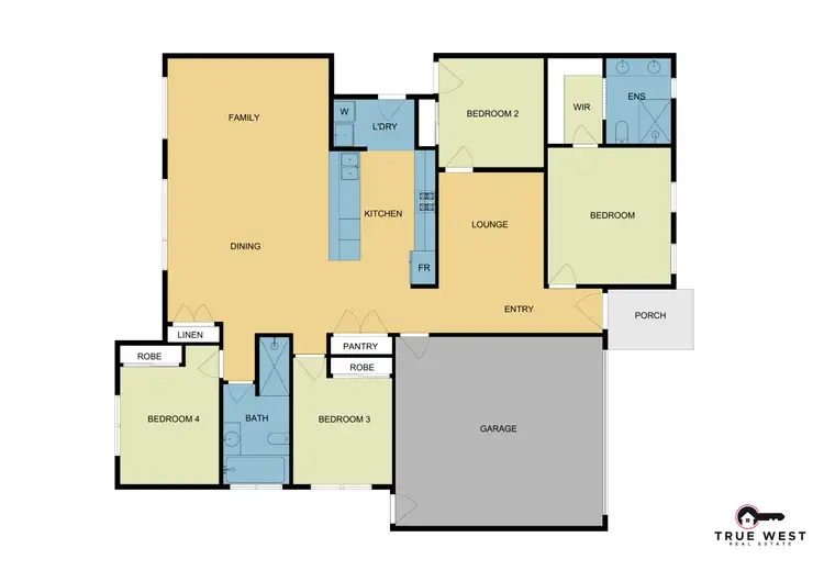 Floorplan of Homely house listing, 8 Reservoir Road, Fraser Rise VIC 3336