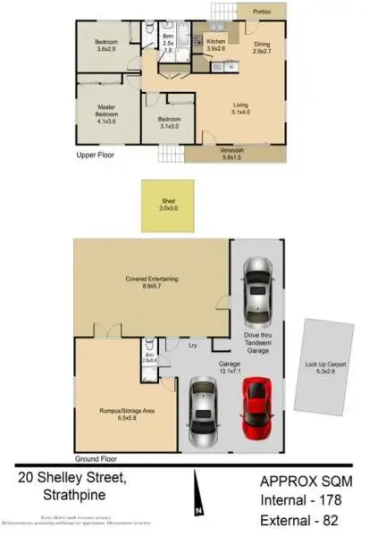 Floorplan of Homely house listing, 20 Shelley Street, Strathpine QLD 4500