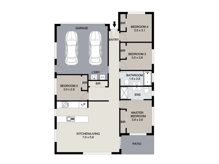 Floorplan of Homely house listing, 70 Victoria Avenue, Glen Eden QLD 4680