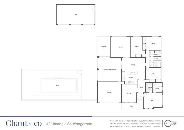 Floorplan of Homely house listing, 42 Umangla Street, Wongarbon NSW 2831
