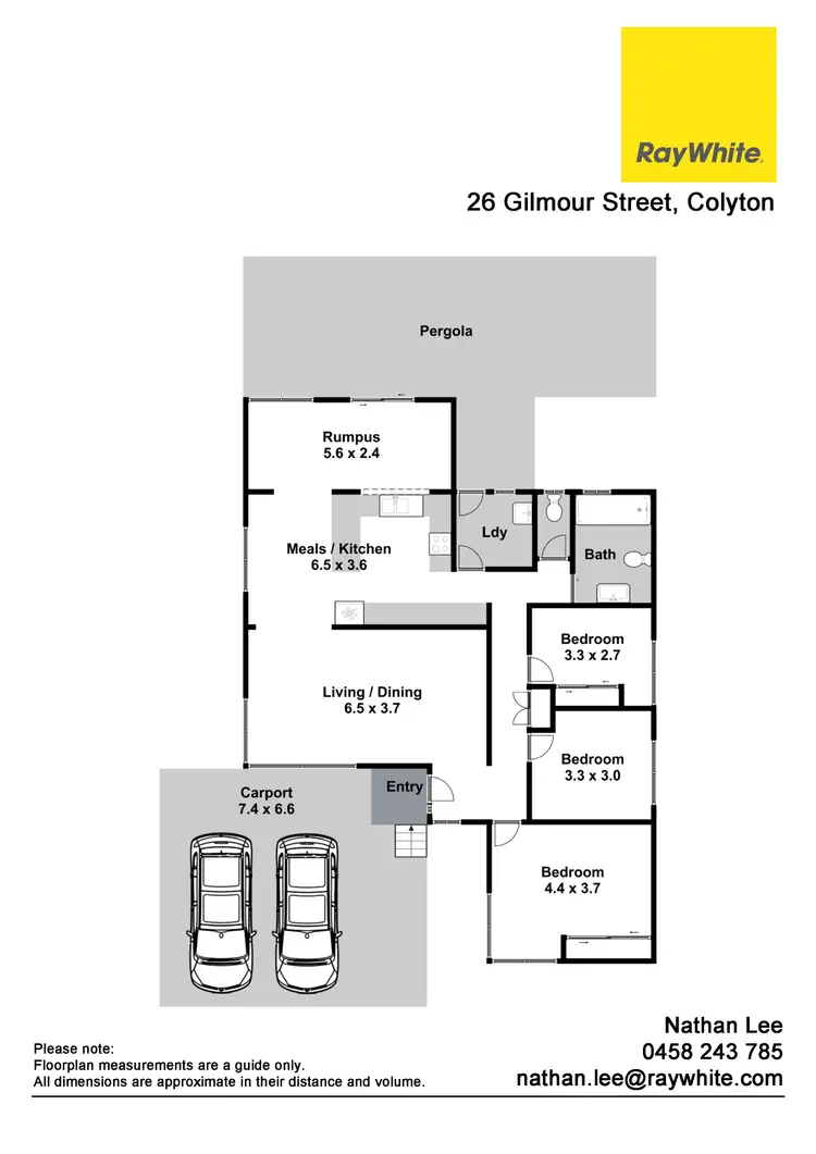 Floorplan of Homely house listing, 26 Gilmour Street, Colyton NSW 2760