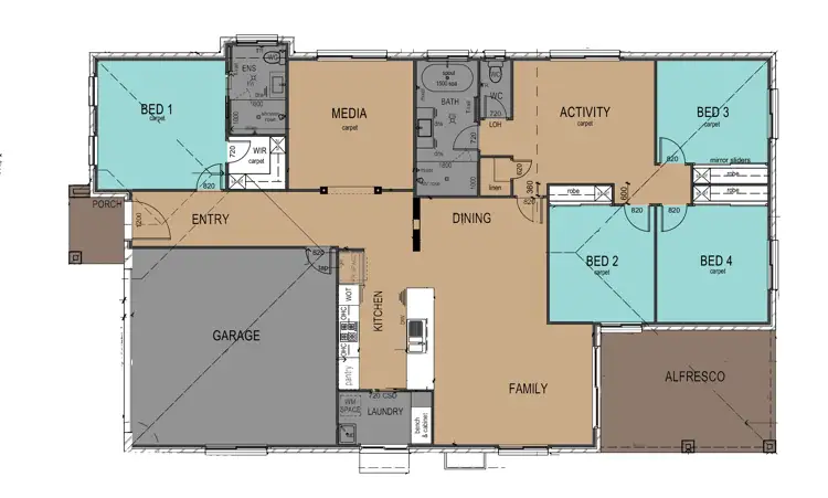 Floorplan of Homely house listing, 25 Montezuma Terrace, Dubbo NSW 2830