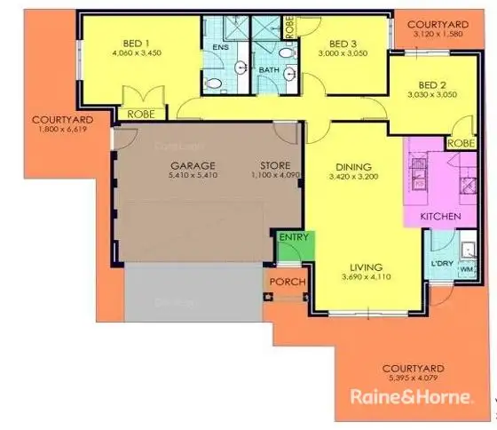 Floorplan of Homely house listing, 9/3 Spring Avenue, Midland WA 6056