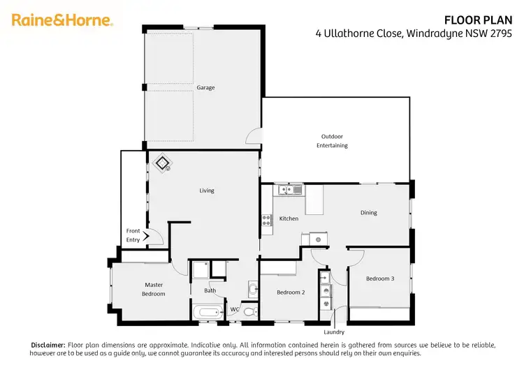 Floorplan of Homely house listing, 4 Ullathorne Close, Windradyne NSW 2795