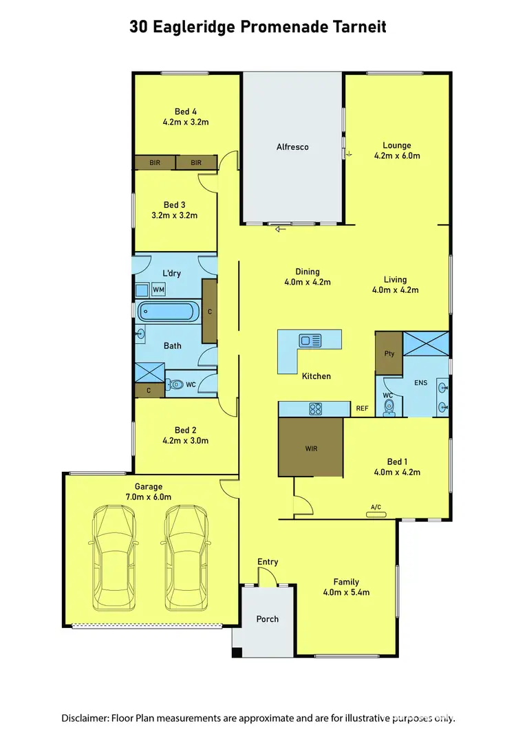 Floorplan of Homely house listing, 30 Eagleridge Promenade, Tarneit VIC 3029