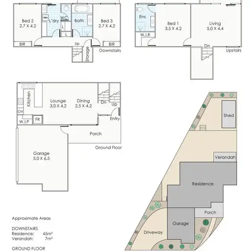 Floorplan of Homely house listing, 5A Foam Place, Ocean Reef WA 6027