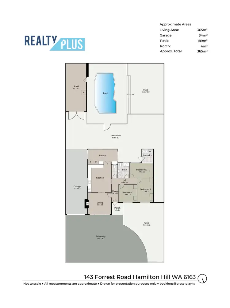 Floorplan of Homely house listing, 143 Forrest Road, Hamilton Hill WA 6163