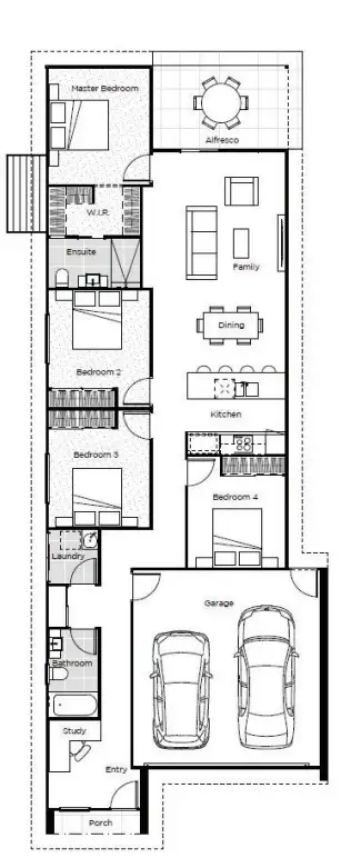 Floorplan of Homely house listing, 42 Woodhaven Street, Burpengary QLD 4505