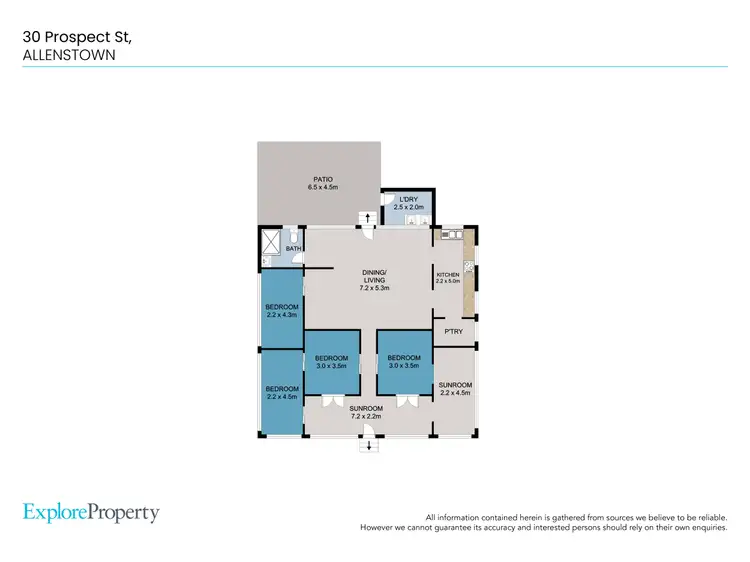 Floorplan of Homely house listing, 30 Prospect Street, Allenstown QLD 4700