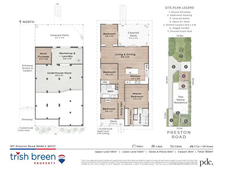 Floorplan of Homely house listing, 167 Preston Road, Manly West QLD 4179