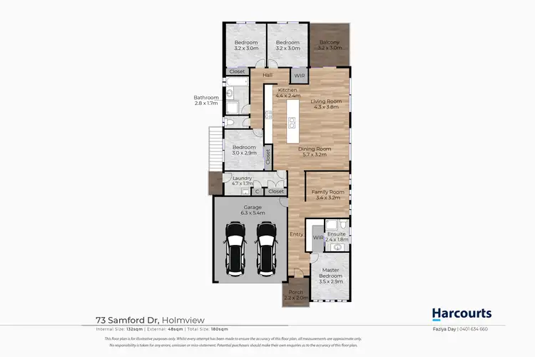 Floorplan of Homely house listing, 73 Samford Drive, Holmview QLD 4207