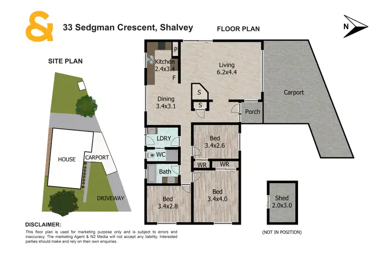 Floorplan of Homely house listing, 33 Sedgman Crescent, Shalvey NSW 2770