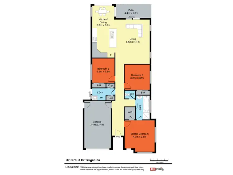 Floorplan of Homely house listing, 37 Circuit Drive, Truganina VIC 3029