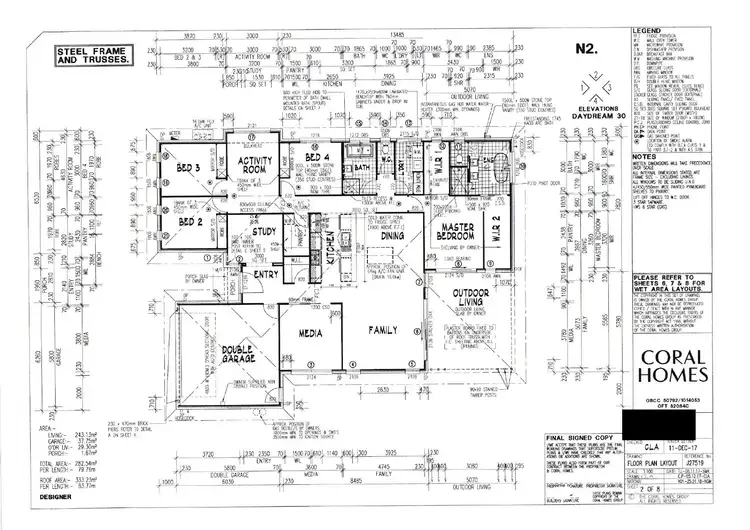 Floorplan of Homely house listing, 100 Elena Court, Elimbah QLD 4516