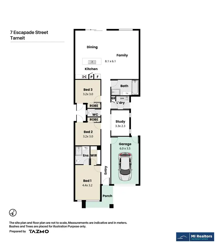Floorplan of Homely house listing, 7 Escapade Street, Tarneit VIC 3029