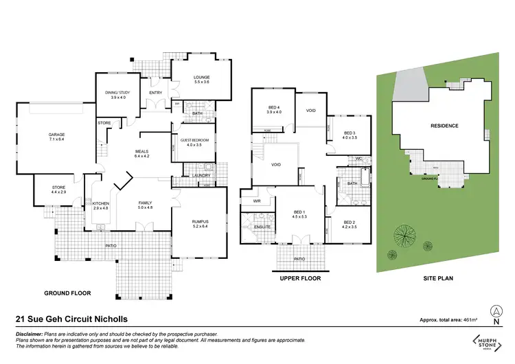 Floorplan of Homely house listing, 21 Sue Geh Circuit, Nicholls ACT 2913