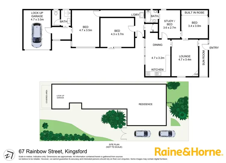 Floorplan of Homely house listing, 67 Rainbow Street, Kingsford NSW 2032
