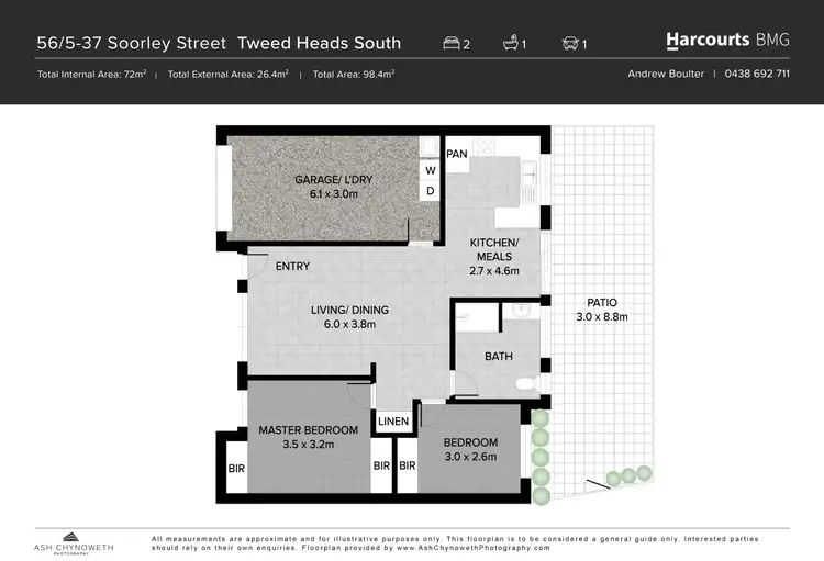 Floorplan of Homely villa listing, 56/5-7 Soorley Street, Tweed Heads South NSW 2486