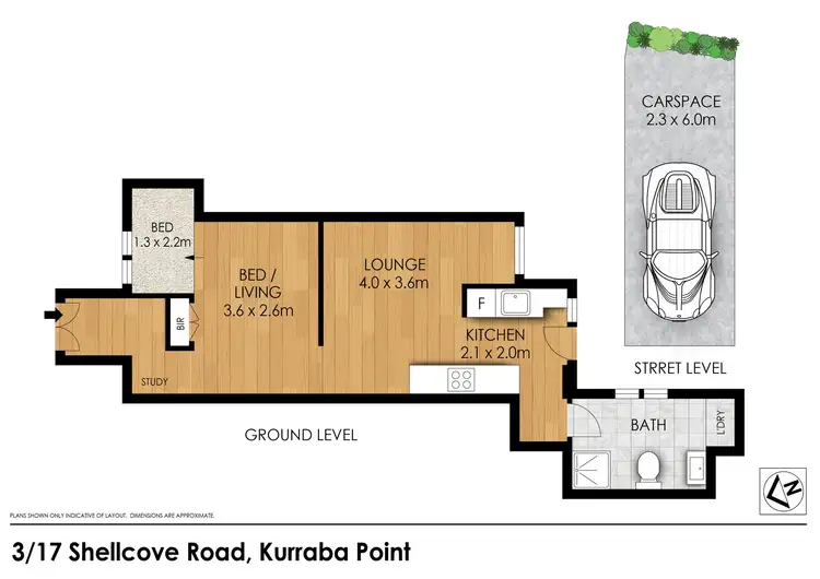 Floorplan of Homely apartment listing, 3/17 Shellcove Road, Kurraba Point NSW 2089