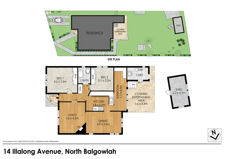 Floorplan of Homely house listing, 14 Illalong Ave, North Balgowlah NSW 2093