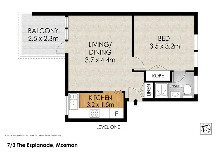 Floorplan of Homely apartment listing, 7/3 The Esplanade, Mosman NSW 2088