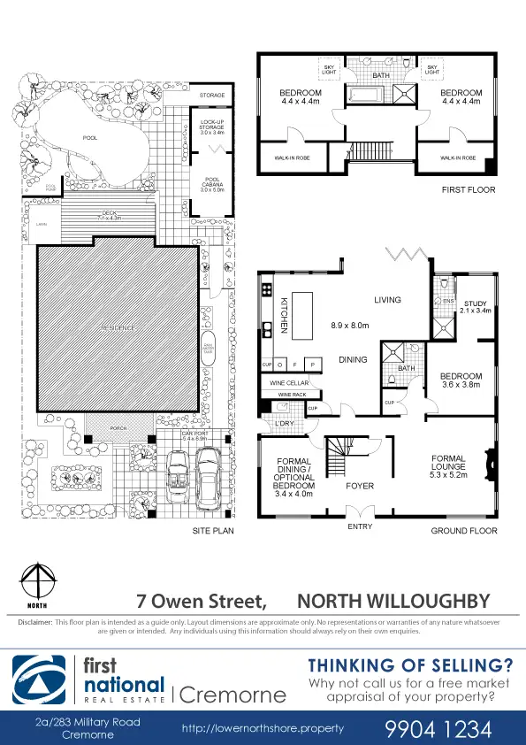 Floorplan of Homely house listing, 7 Owen Street, Willoughby NSW 2068