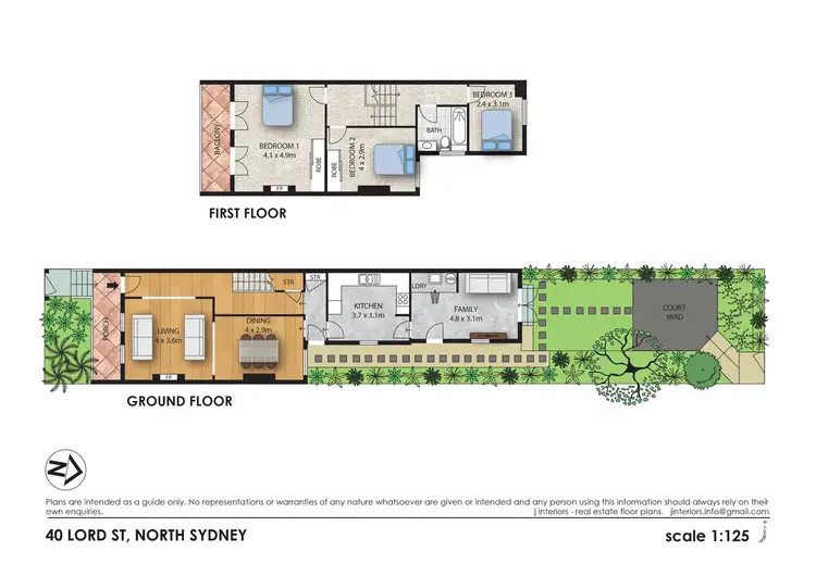 Floorplan of Homely house listing, 40 Lord Street, North Sydney NSW 2060