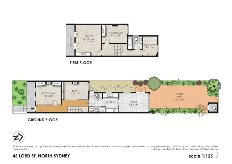 Floorplan of Homely house listing, 46 Lord Street, North Sydney NSW 2060