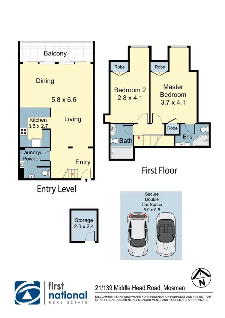 Floorplan of Homely apartment listing, 21/139 Middle Head Road, Mosman NSW 2088