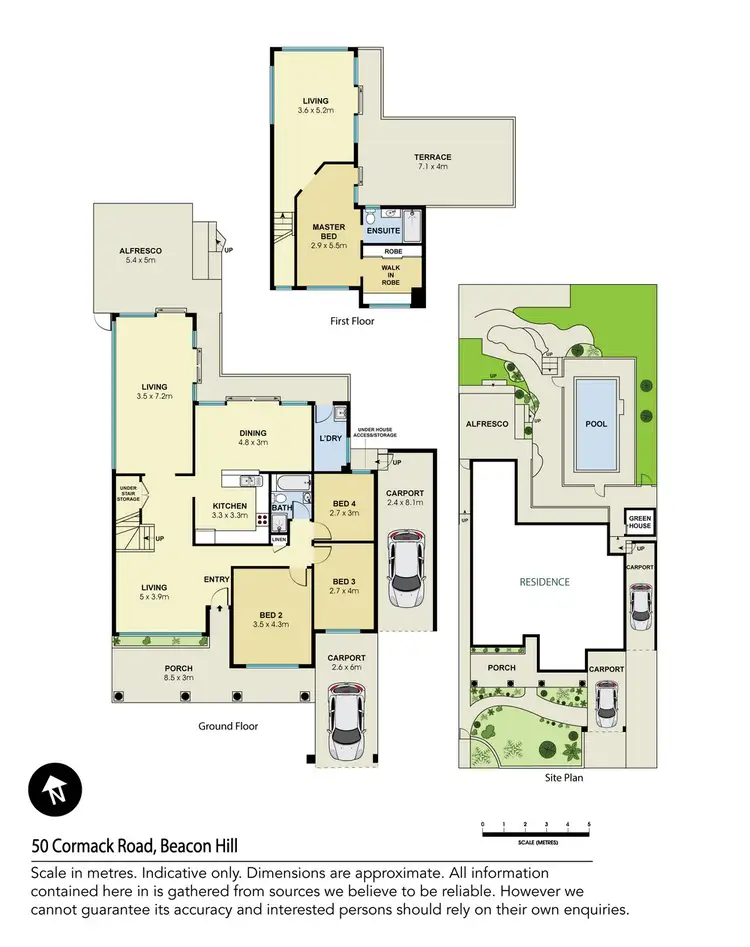 Floorplan of Homely house listing, 50 Cormack Road, Beacon Hill NSW 2100