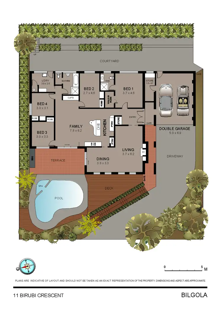 Floorplan of Homely house listing, 11 Birubi Crescent, Bilgola NSW 2107