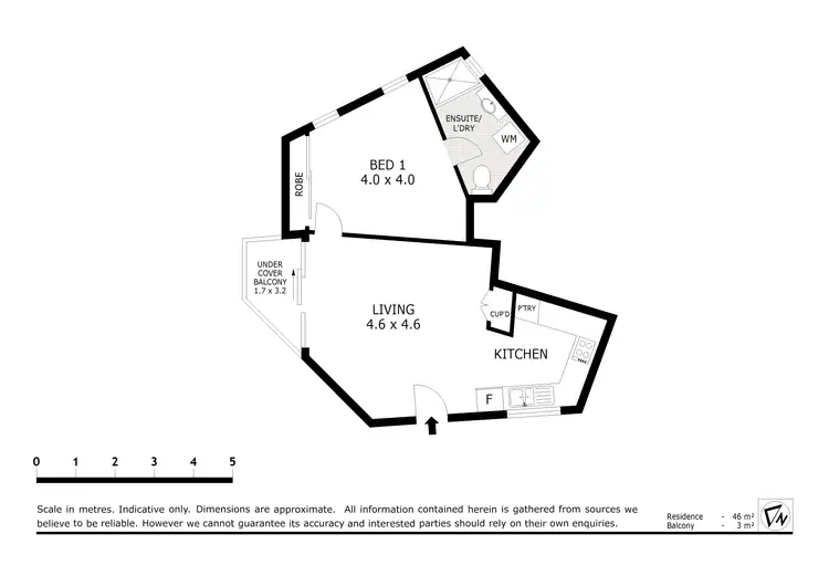 Floorplan of Homely apartment listing, 13/21 Eastern Valley Way, Northbridge NSW 2063