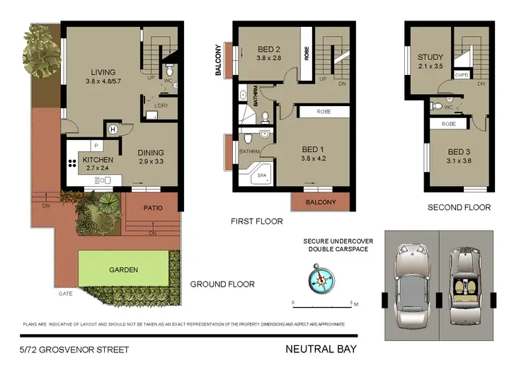 Floorplan of Homely apartment listing, 5/72 Grosvenor Street, Neutral Bay NSW 2089